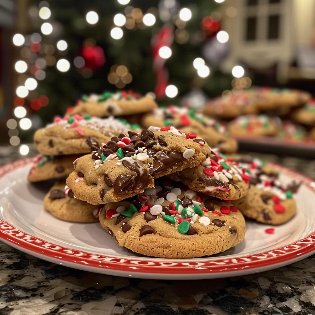 Easy Winter Wonderland Chocolate Chip Christmas Cookies | Your New Favorite Holiday Tradition!