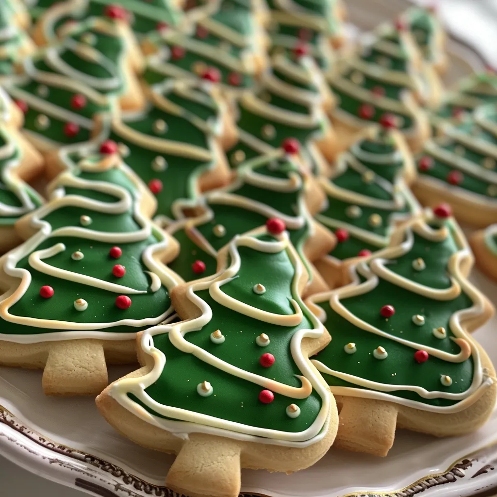 Christmas Tree Cookies