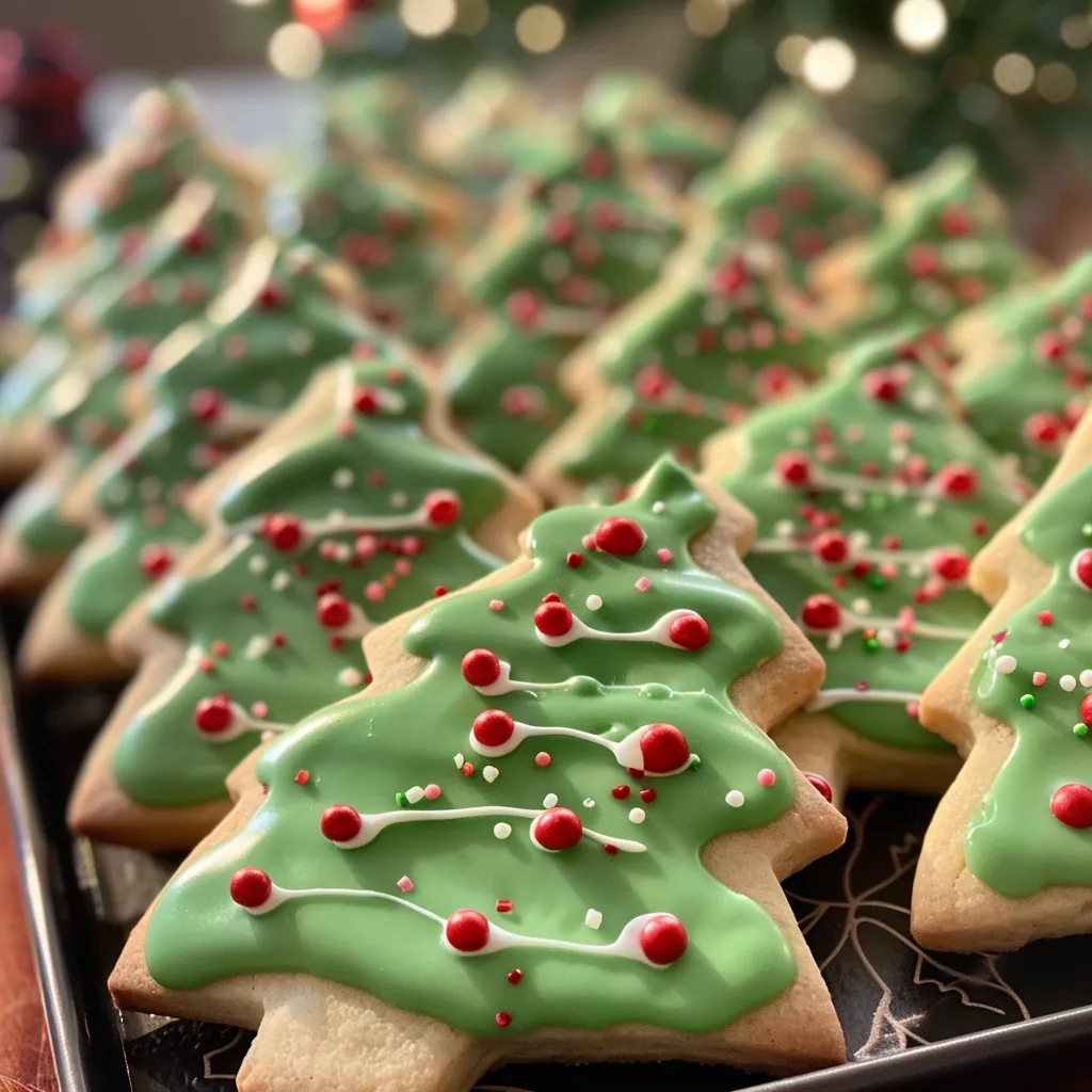 Christmas Tree Cookies