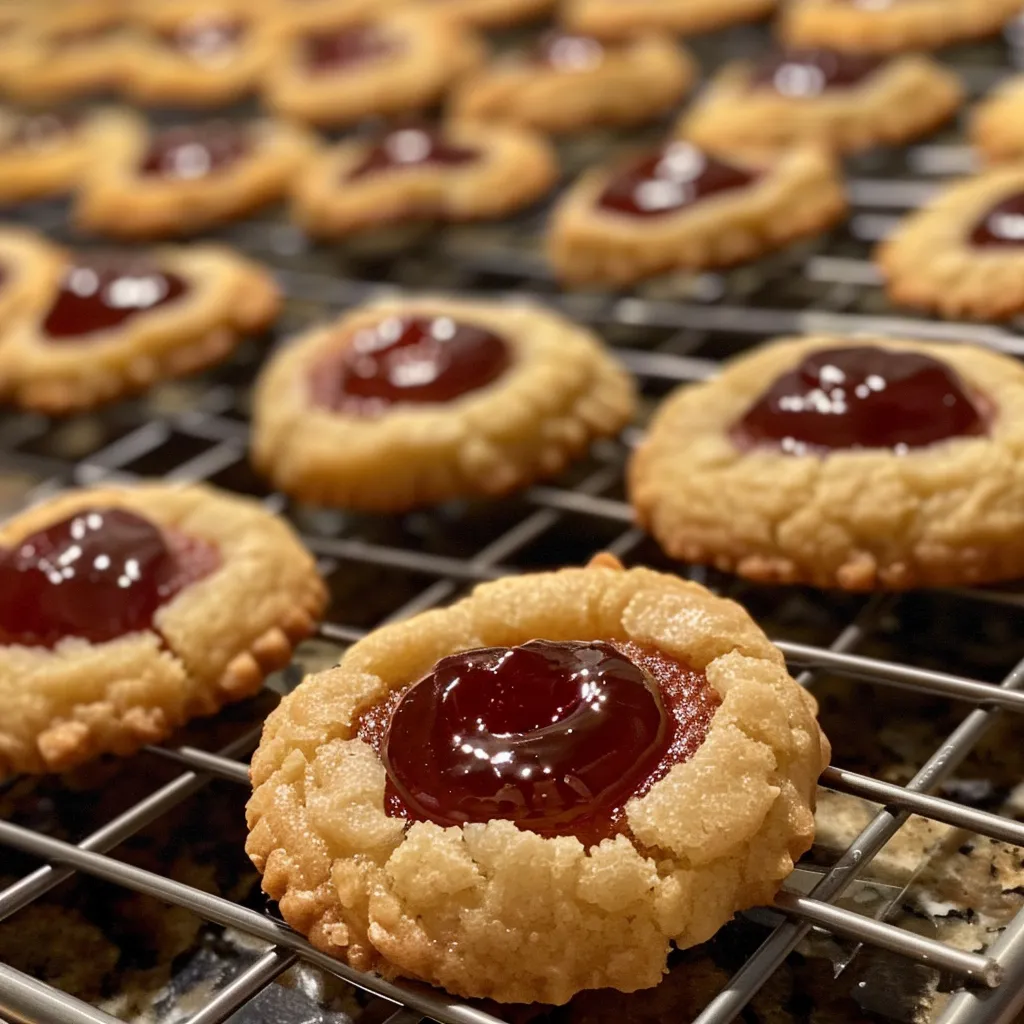 Gluten-free Thumbprint Cookies (grain-free, dairy-free)