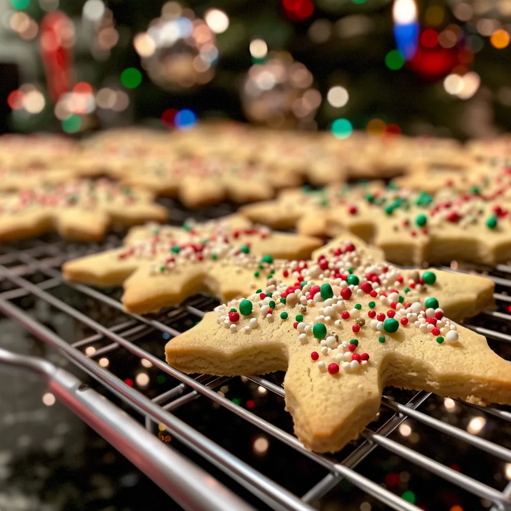 Christmas Sugar Cookies (Crumbl Copycat)