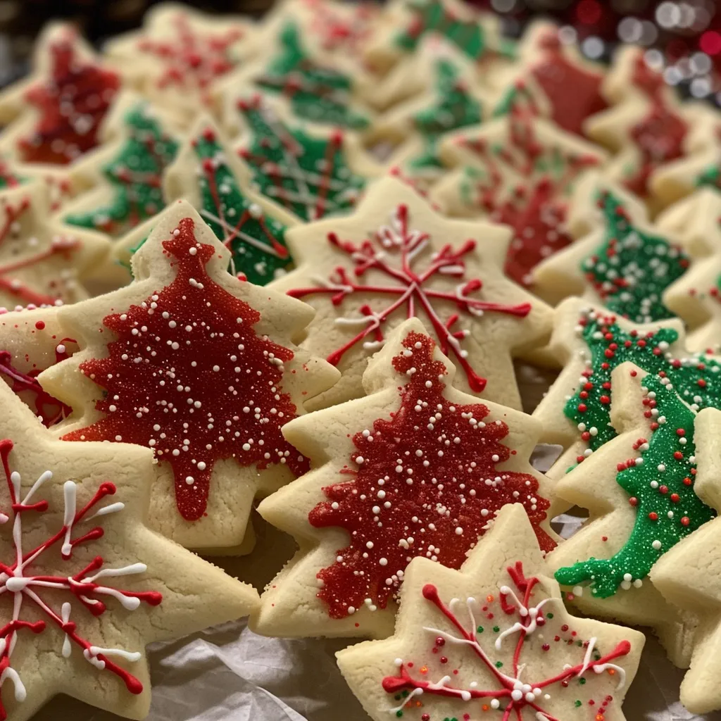 Christmas Sugar Cookies (Crumbl Copycat)