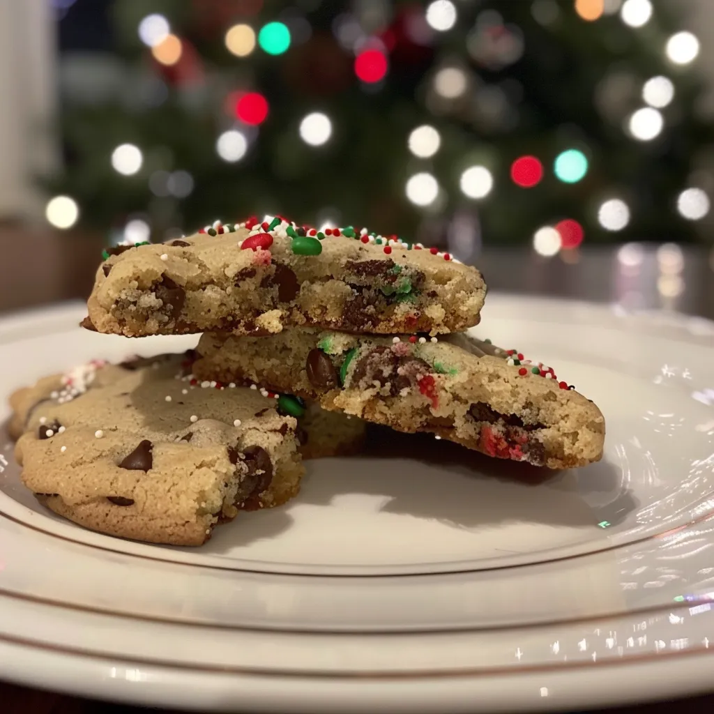 Easy Winter Wonderland Chocolate Chip Christmas Cookies | Your New Favorite Holiday Tradition!