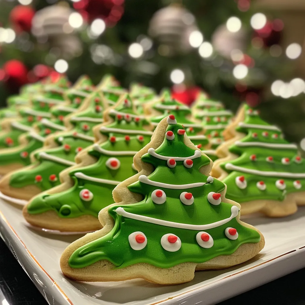 Grinch Sugar Cookies