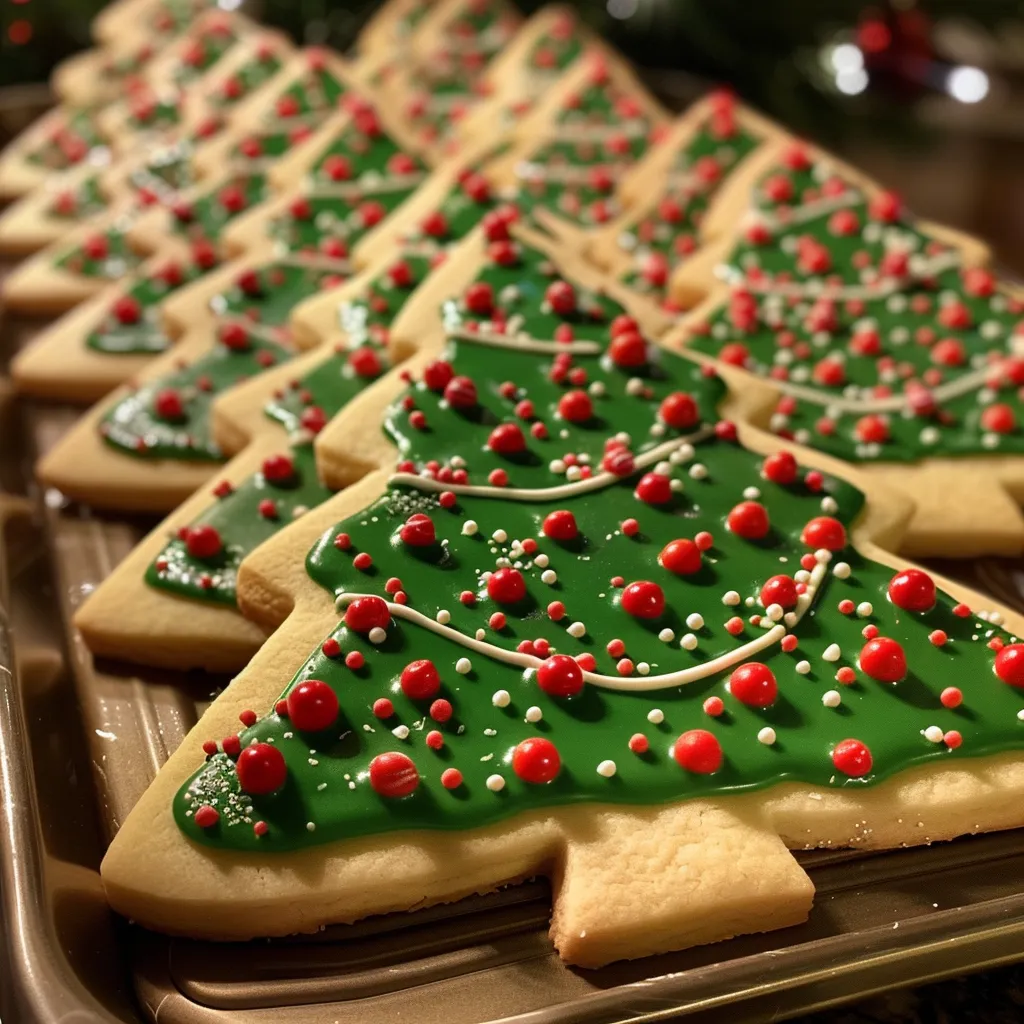 Christmas Tree Cookies