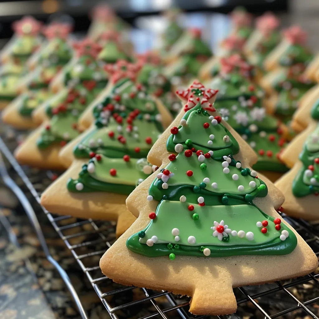 Christmas Tree Cookies